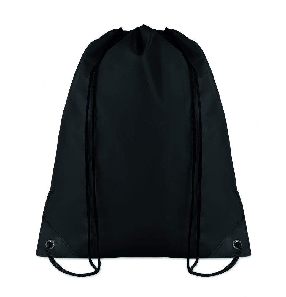 Logo trade promotional merchandise picture of: 190T Polyester drawstring bag