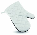 Cotton oven glove, White