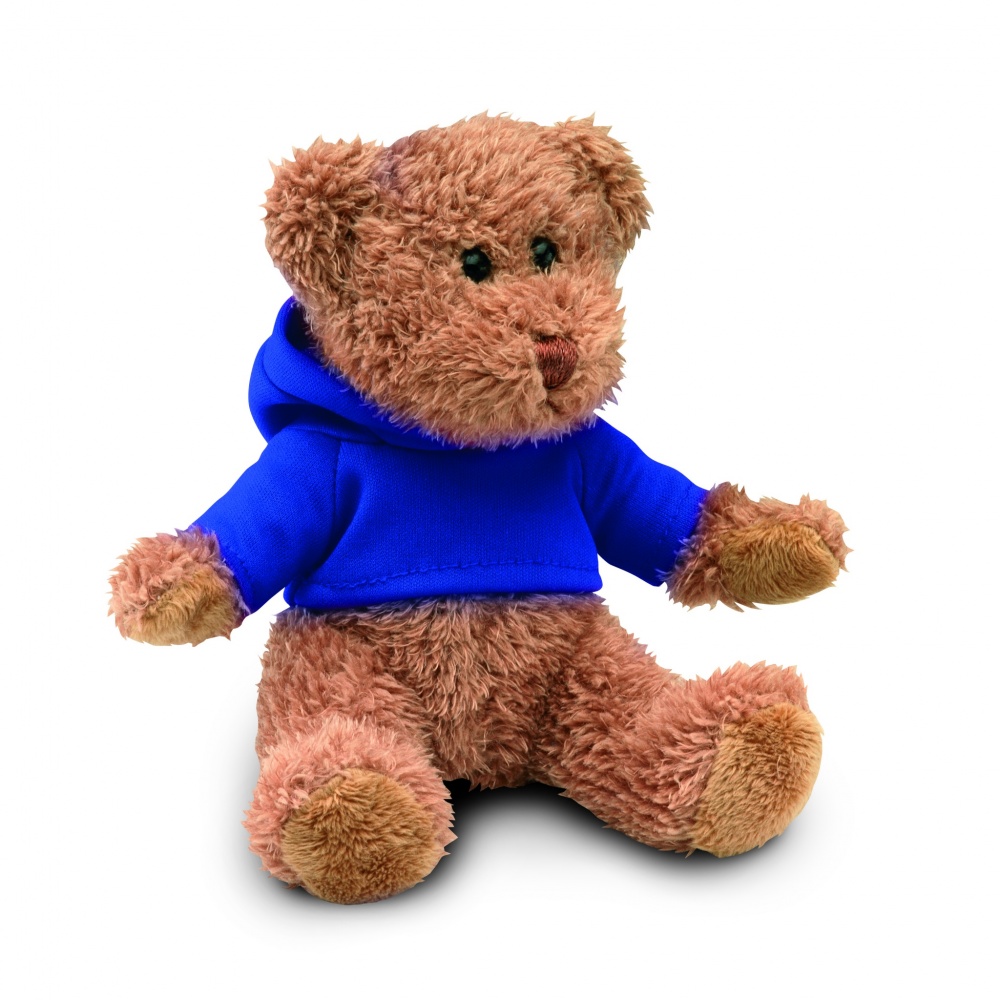 Logo trade advertising products image of: Teddy bear plus with hoodie