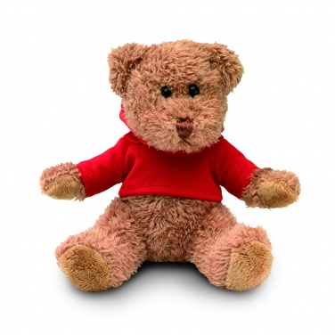 Logo trade business gifts image of: Teddy bear plus with hoodie