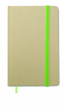 Logo trade promotional items picture of: A6 recycled notebook 96 plain