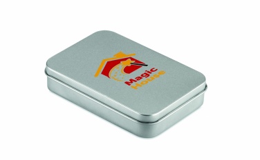 Logo trade promotional gifts picture of: Playing cards in tin box