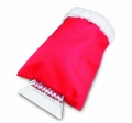 Car ice scraper w/ mitten, Red