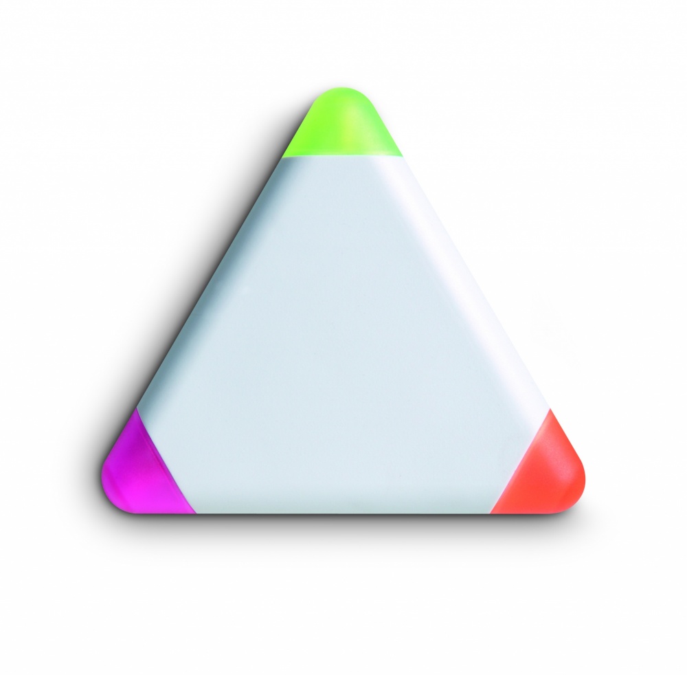 Logotrade promotional product picture of: Triangular highlighter