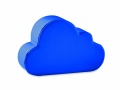 Anti-stress in cloud shape, Blue