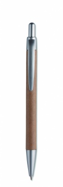 Logotrade promotional merchandise photo of: Carton barrel ball pen