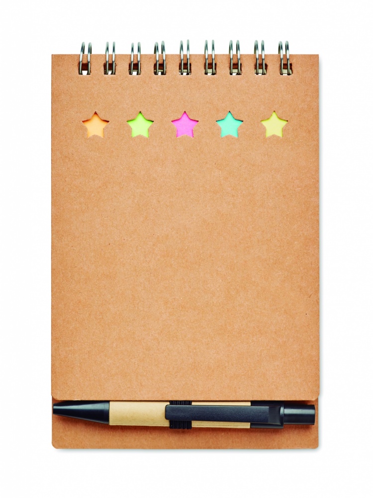 Logotrade promotional products photo of: Notepad with pen and memo pad