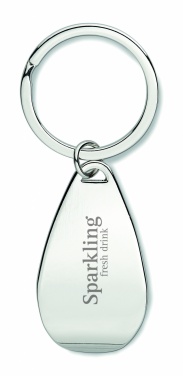 Logotrade business gift image of: Bottle opener key ring Tornio