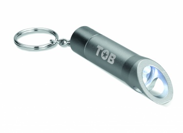 Logotrade corporate gift picture of: Metal torch key ring