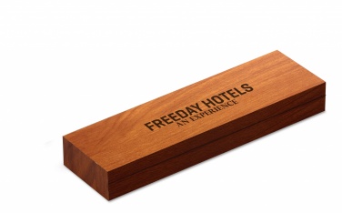 Logo trade promotional merchandise image of: Laser pointer in wooden box