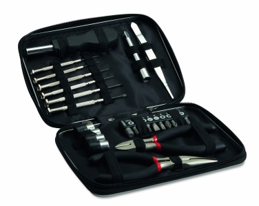 Logotrade promotional merchandise picture of: 26 pcs tool in aluminium case