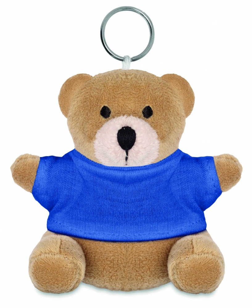 Logotrade business gifts photo of: Teddy bear key ring FINLAND