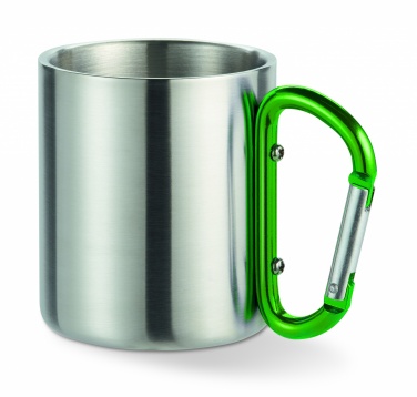 Logotrade advertising product image of: Metal mug & carabiner handle