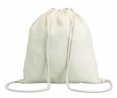 Logotrade corporate gift image of: 100gr/m² cotton drawstring bag