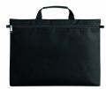 600D polyester document bag, Black