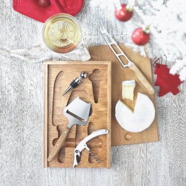 Logotrade promotional merchandise picture of: Cheese and wine set