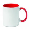 Coloured sublimation mug, Red