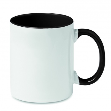 Logo trade promotional giveaway photo of: Coloured sublimation mug