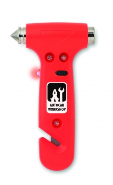 Logo trade promotional gift photo of: 3 in 1 Emergency hammer