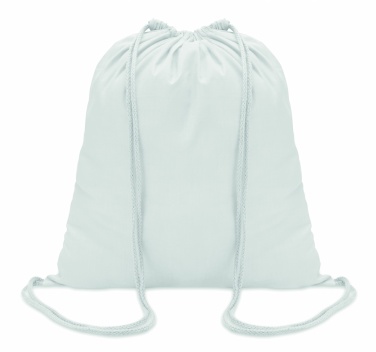 Logo trade promotional merchandise image of: 100gr/m² cotton drawstring bag