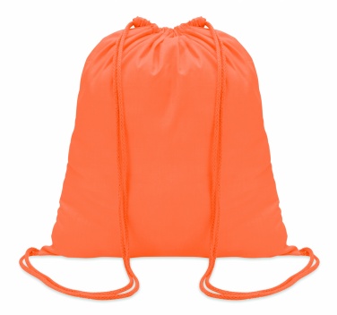 Logo trade promotional merchandise image of: 100gr/m² cotton drawstring bag