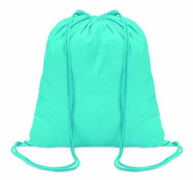 Logo trade promotional merchandise photo of: 100gr/m² cotton drawstring bag