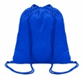 100gr/m² cotton drawstring bag, Royal Blue