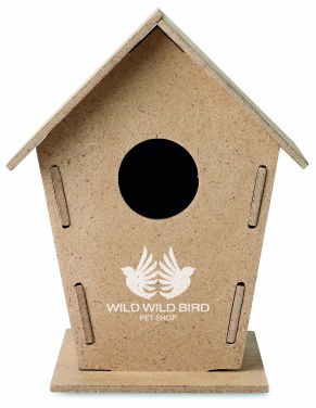 Logo trade promotional products picture of: Wooden bird house