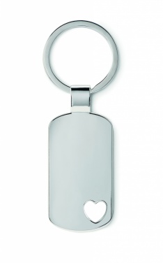 Logo trade corporate gift photo of: Key ring with heart detail Jūrmala