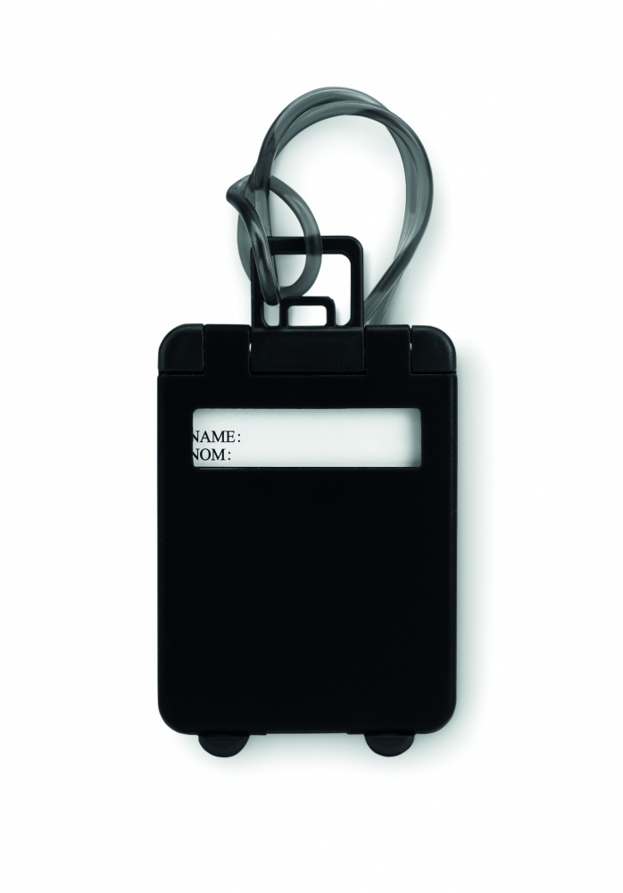 Logotrade corporate gift picture of: Luggage tags plastic