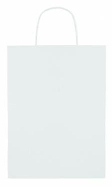 Logo trade corporate gifts image of: Gift paper bag large 150 gr/m²