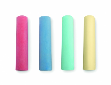 Logo trade promotional items picture of: 4 chalk sticks