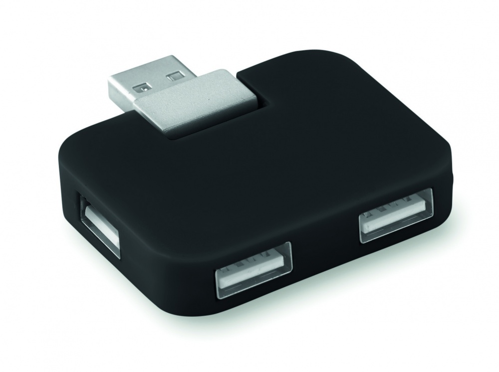 Logo trade promotional products picture of: 4 port USB hub