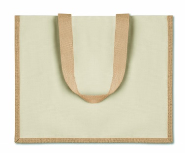 Logotrade corporate gift image of: Jute and canvas shopping bag