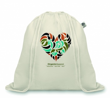 Logo trade promotional products picture of: 105gr/m² organic cotton bag