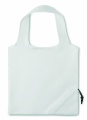 210D Polyester foldable bag, White