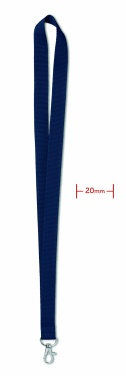 Logo trade promotional giveaways image of: Lanyard 20 mm