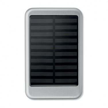 Logo trade promotional item photo of: 4000 mAH solar powerbank