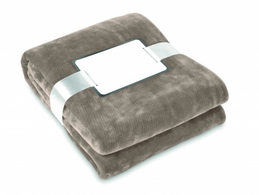 Logo trade promotional products image of: Blanket flannel