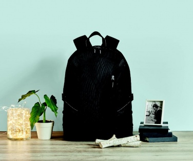 Logo trade advertising product photo of: Polyester laptop backpack