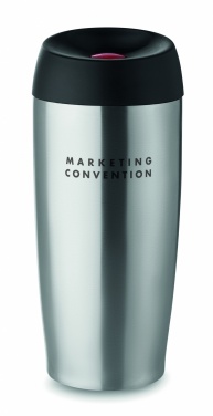 Logotrade promotional product picture of: Double wall travel cup 350 ml