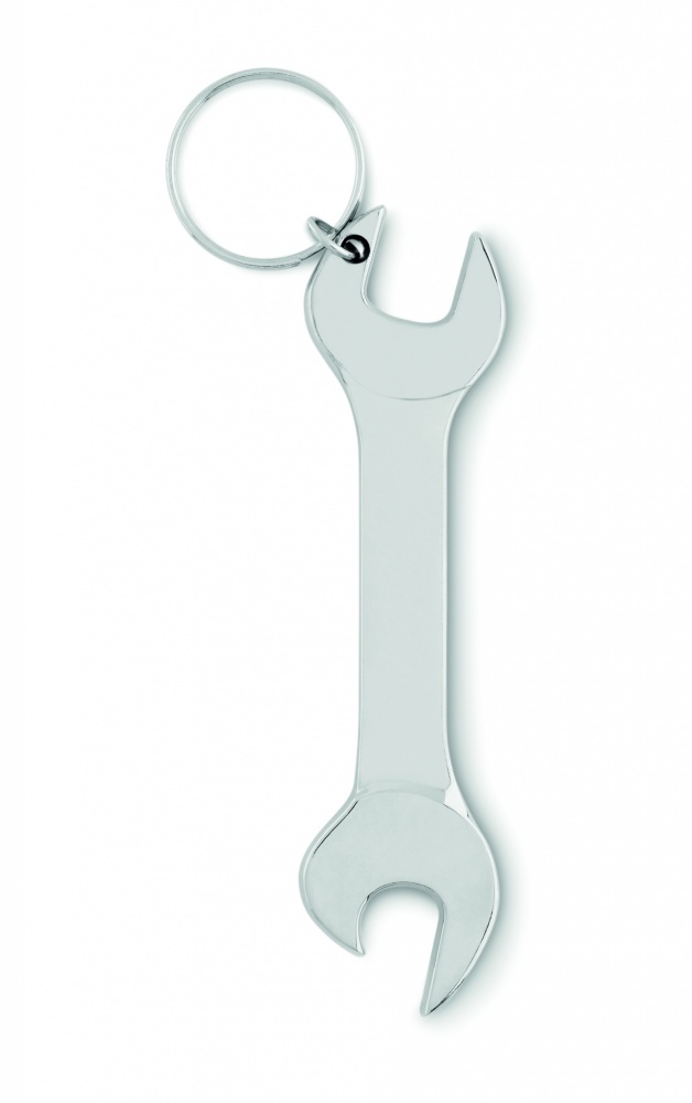 Logo trade promotional giveaways image of: Bottle opener in wrench shape