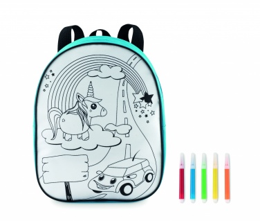 Logotrade advertising product image of: Backpack with 5 markers