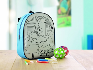 Logo trade promotional gift photo of: Backpack with 5 markers