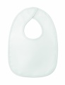 Baby bib in cotton, White