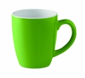 Ceramic coloured mug 290 ml, Green