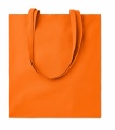 140 gr/m² cotton shopping bag, Orange