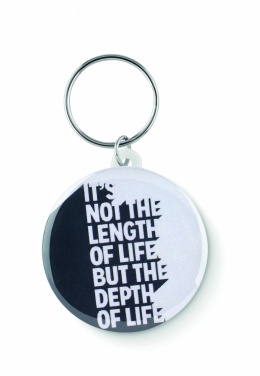 Logo trade promotional items picture of: Small pin button key ring