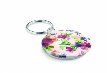 Logo trade business gift photo of: Small pin button key ring Tukums