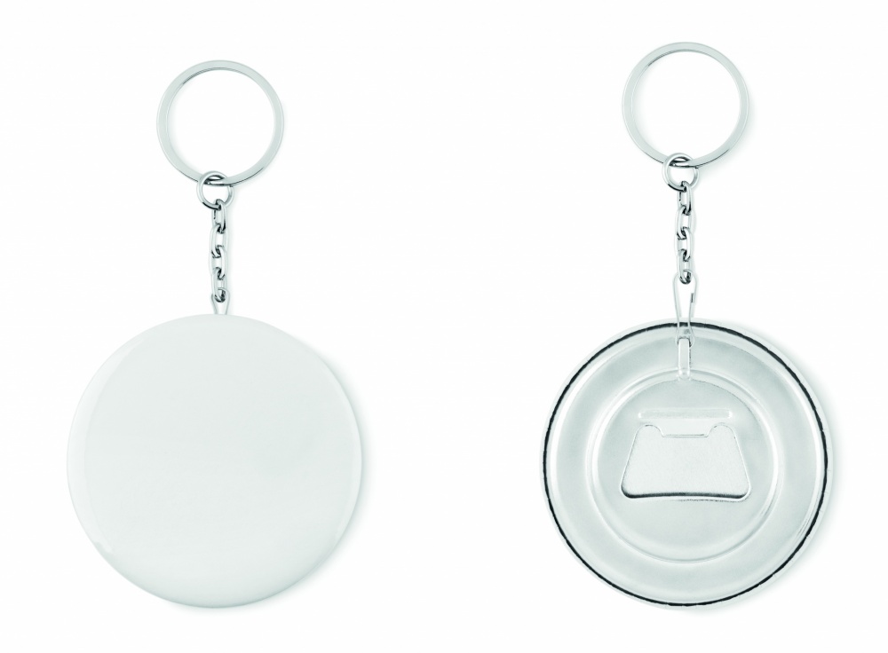 Logo trade promotional merchandise picture of: Key ring with bottle opener